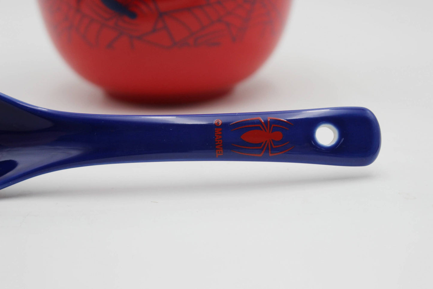Spiderman Spidey Webs and Icons 20oz Ceramic Ramen Bowl