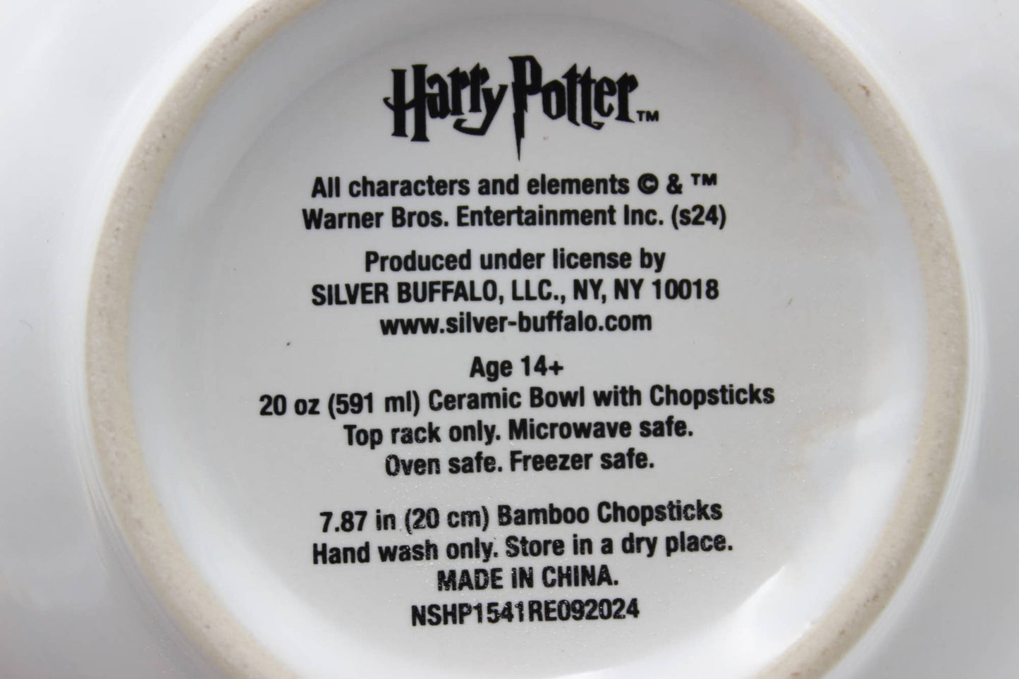 Harry Potter Hogwarts Destination 20oz Ceramic Ramen Bowl