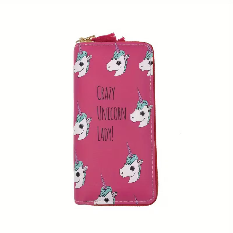 Crazy Unicorn Lady! Women's Wallet