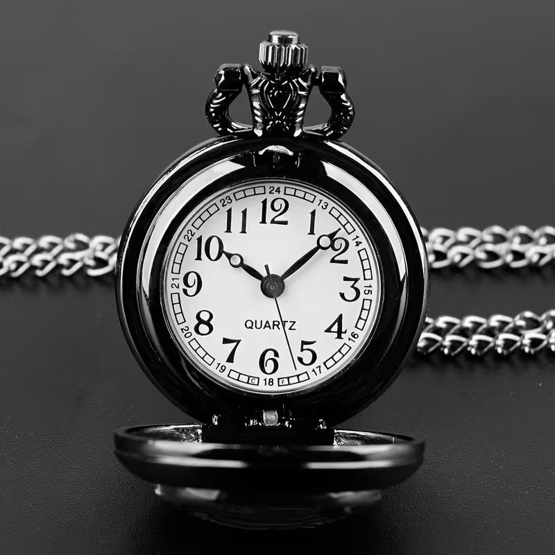 Colorful Dragon Pocket Watch Necklace