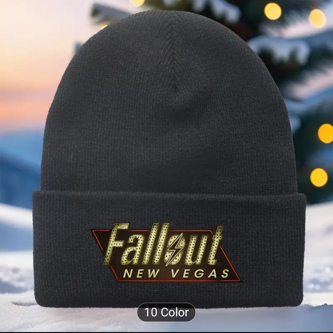 Fallout New Vegas Winter Hat Adult Black
