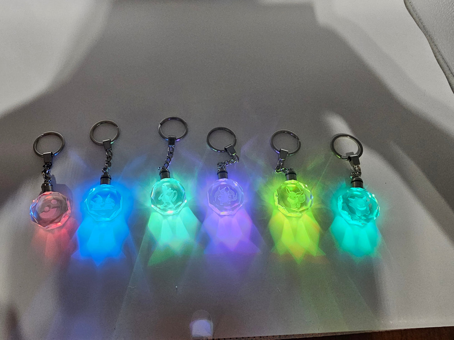 Light Up Evee Key Chain