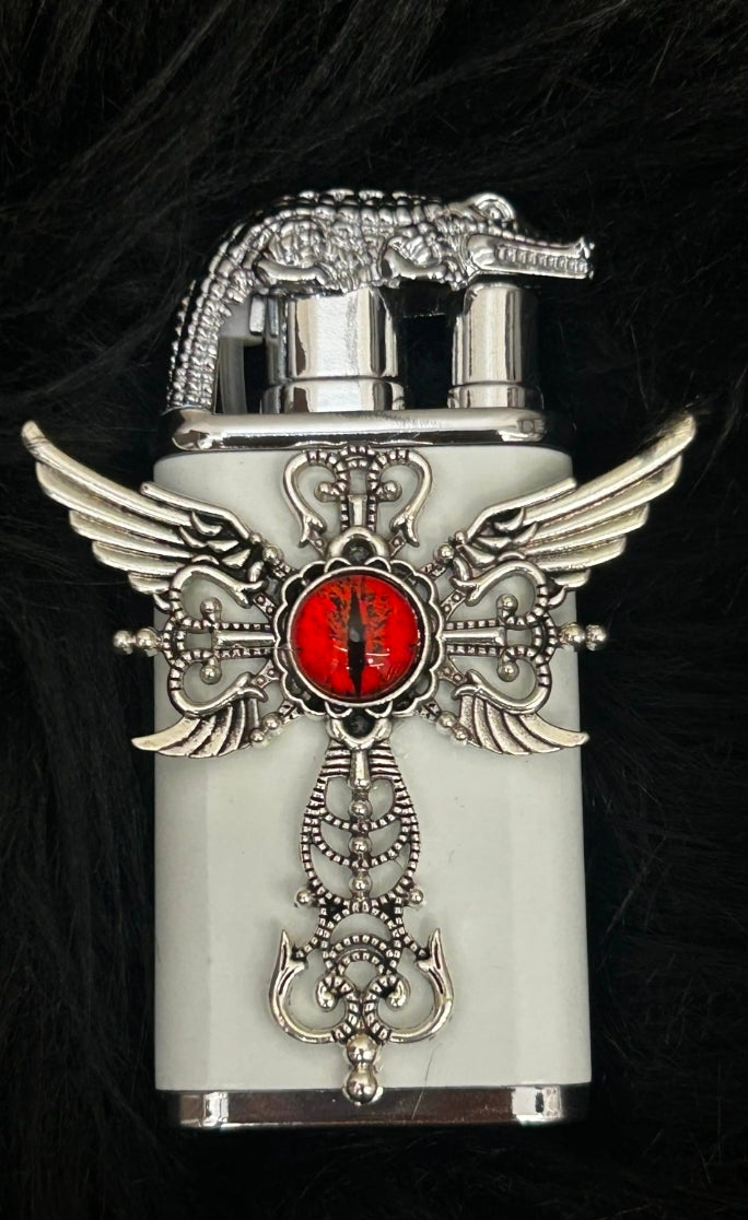 Winged double Lighter White and Red