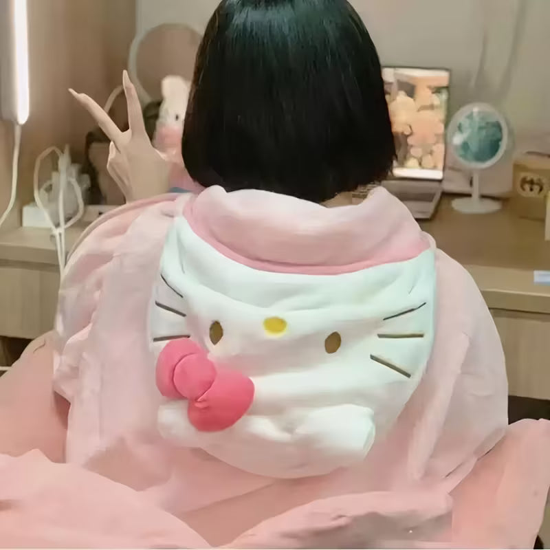Kuromi Poncho Kids and Teens