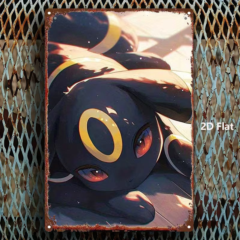 Umbreon Metal Sign