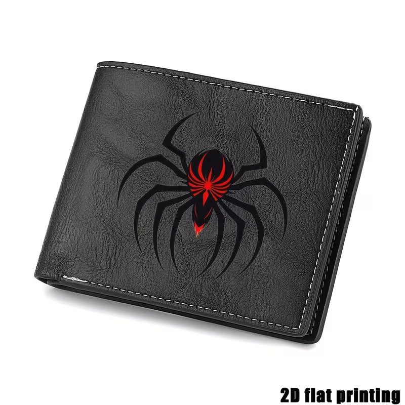 Spider Bifold Wallet Black
