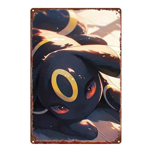 Umbreon Metal Sign