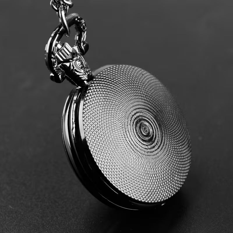 Colorful Dragon Pocket Watch Necklace