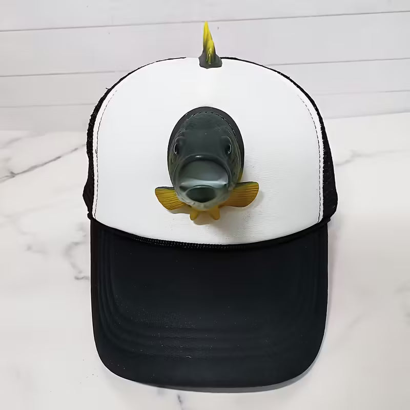 3D Animal Trout Hat Decorative Unique Headwear