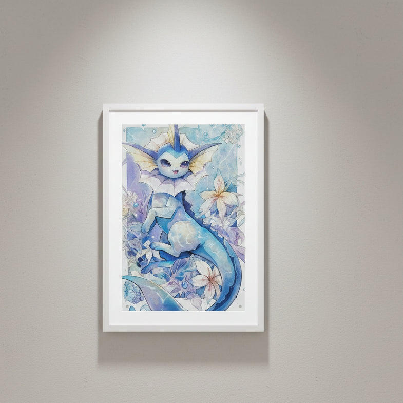 Vaporeon Metal Sign
