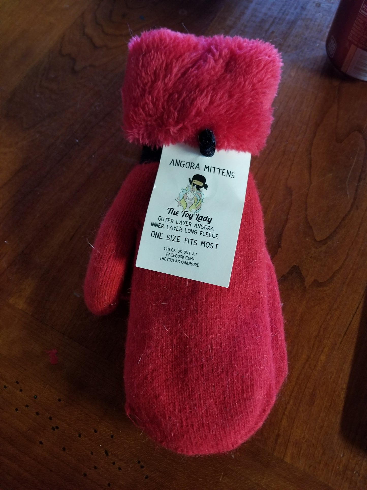 Angora Rabbit Fiber Mittens Adult Women 6x Warmer than Wool