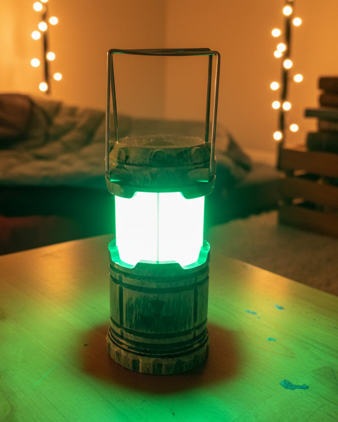Radioactive Collapsible Lamp Light