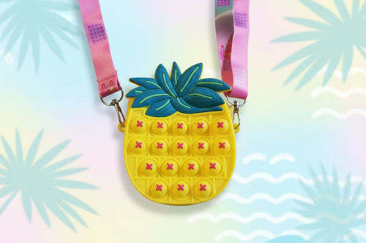 Pineapple Pop it purse