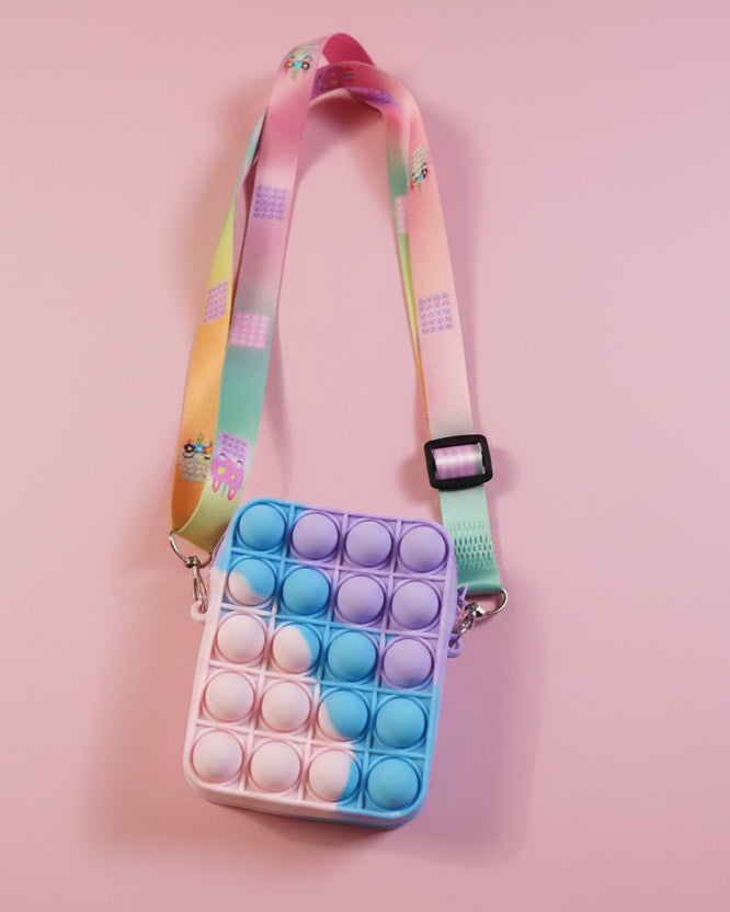 Multi-color Pop It purse