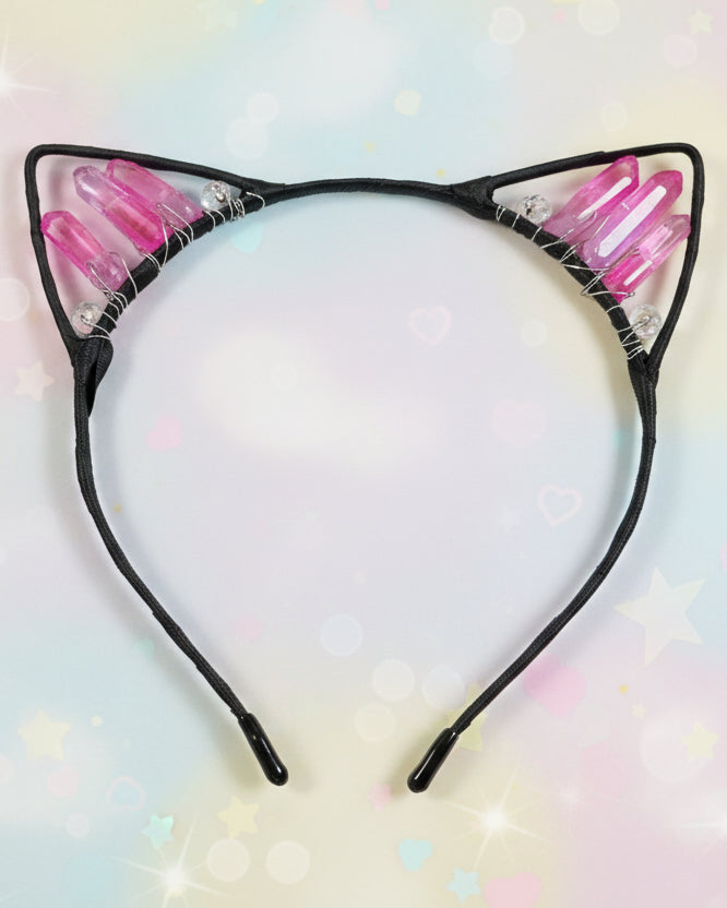 Crystal Cat Ear Headband