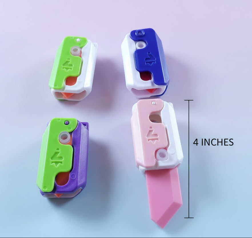 Fidget Knife Toy Set of 4.