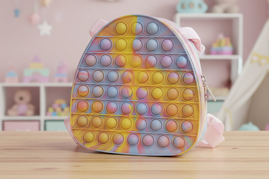 Multi-Color Pop it Backpack