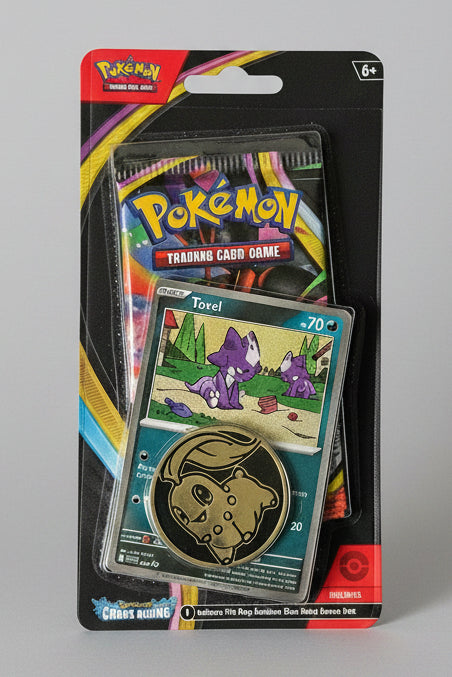 Pokémon TCG Mega Evolution—Chaos Rising Booster Pack w/ Toxel Promo & Coin