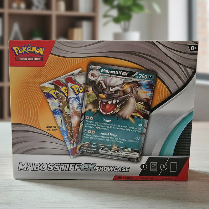 Mabosstiff ex Showcase Box Sealed Promo Pokémon TCG