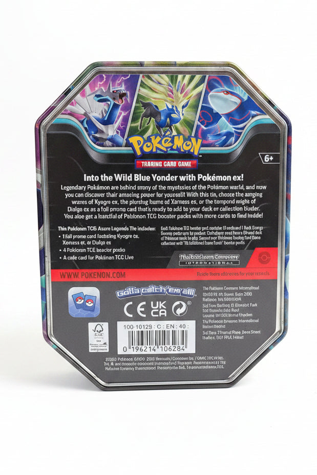 Pokémon TCG: Azure Legends Dialga EX Tin Booster Promo Factory Sealed