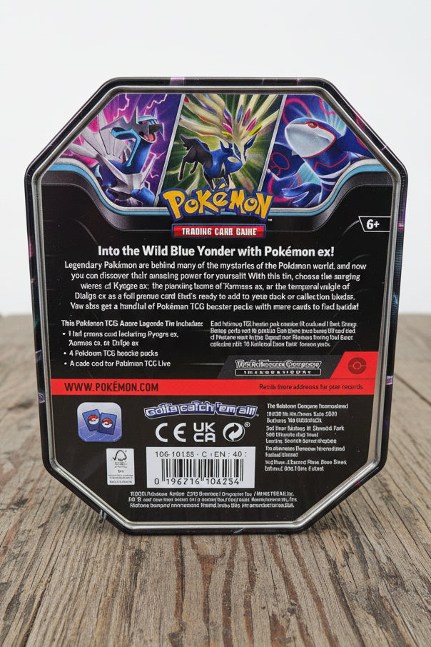 Azure Legends Tin – Kyogre EX Pokemon TCG
