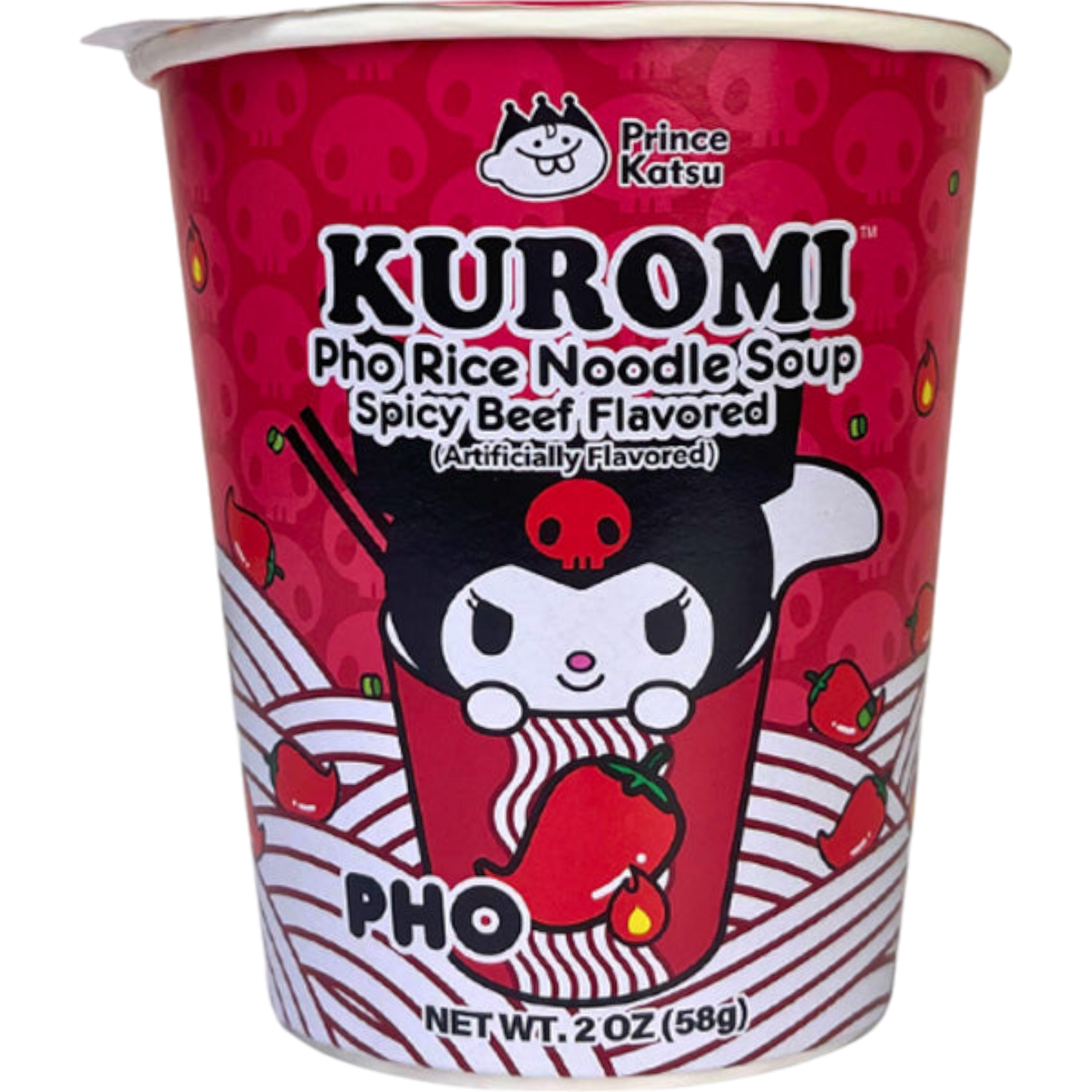 Kuromi Pho Rice Noodle Soup
