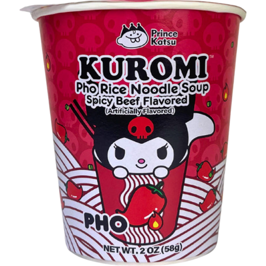 Kuromi Pho Rice Noodle Soup