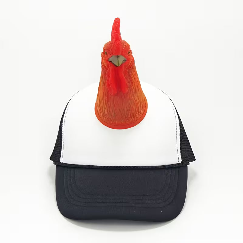 Novelty Chicken Mesh Hat