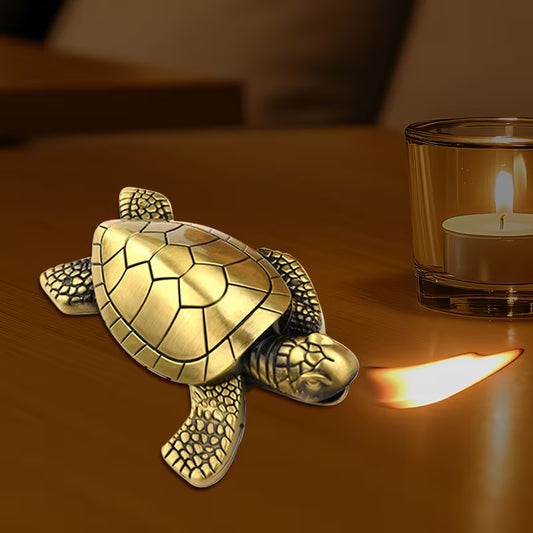 Metal Turtle Butane Torch Lighter Refillable