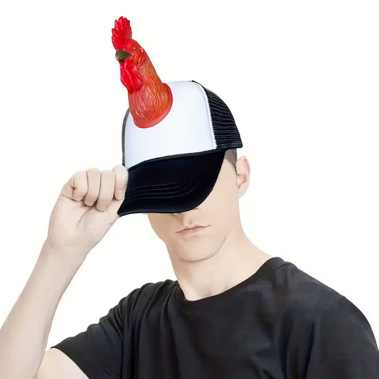 Novelty Chicken Mesh Hat