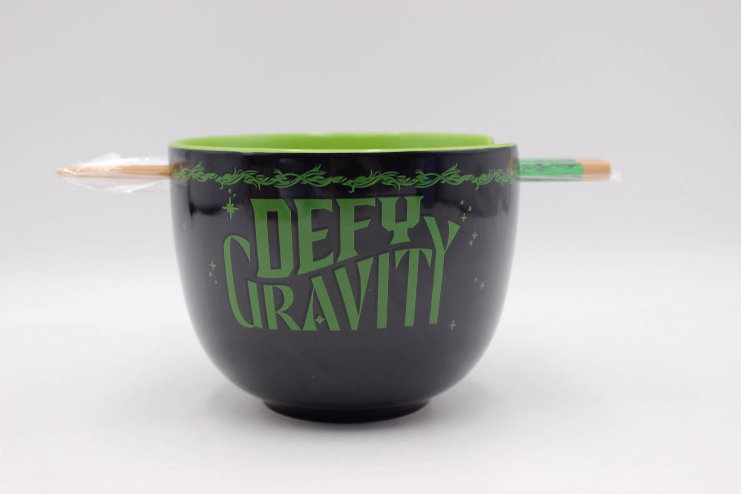 Wicked Elphaba Defy Gravity Border Boxed 20oz Ceramic Ramen
