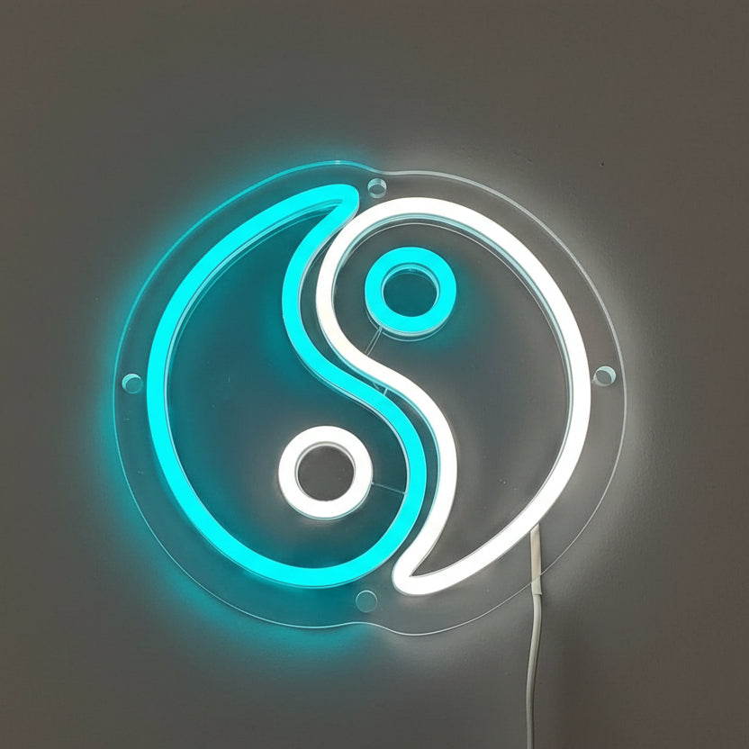 Ying Yang LED Hanging Light Decor