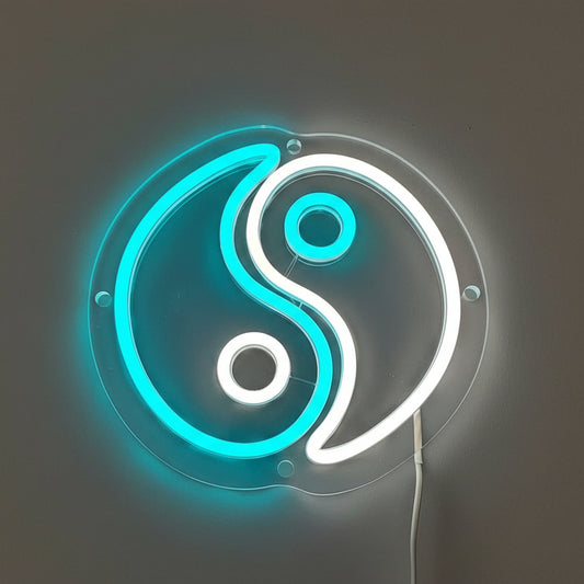 Ying Yang LED Hanging Light Decor