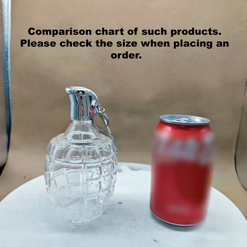 Grenade Glass Decanter