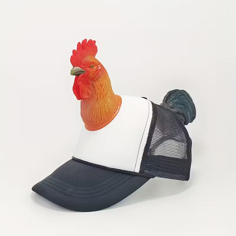 Novelty Chicken Mesh Hat