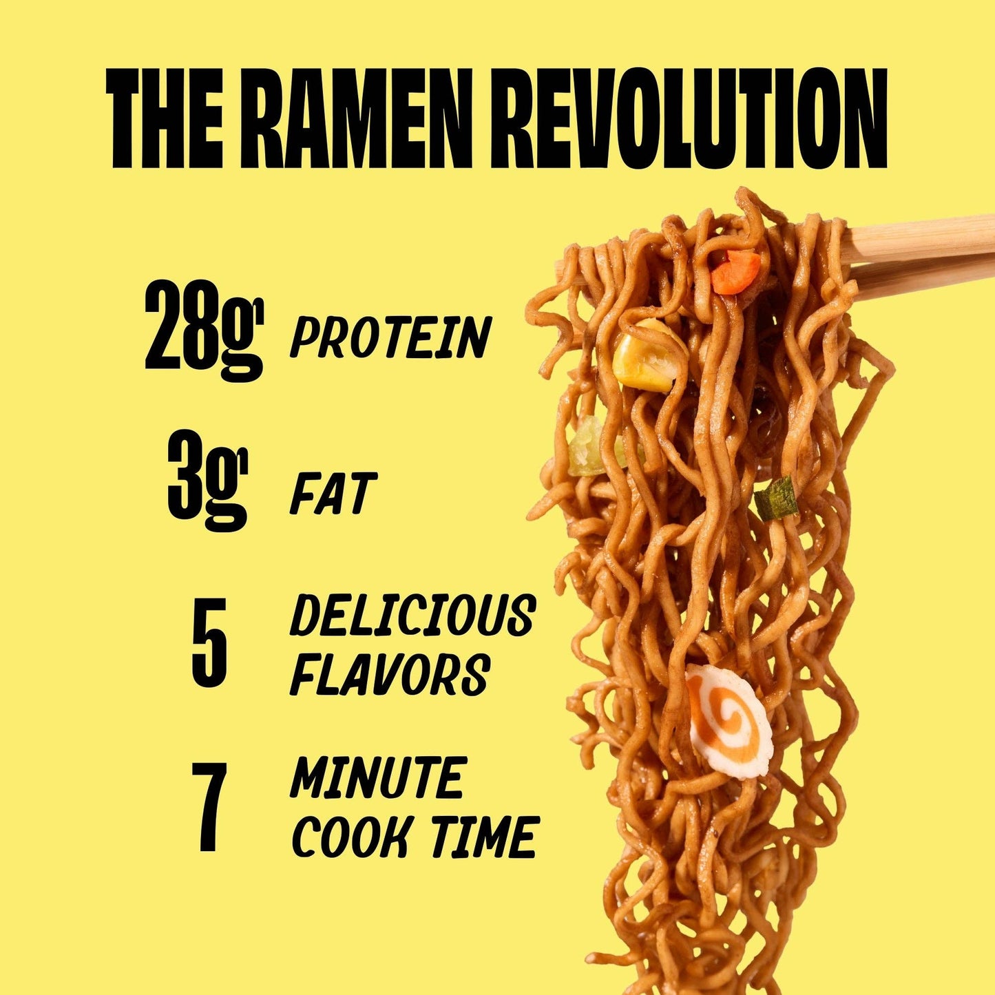 Chicken Protein Ramen Soup
