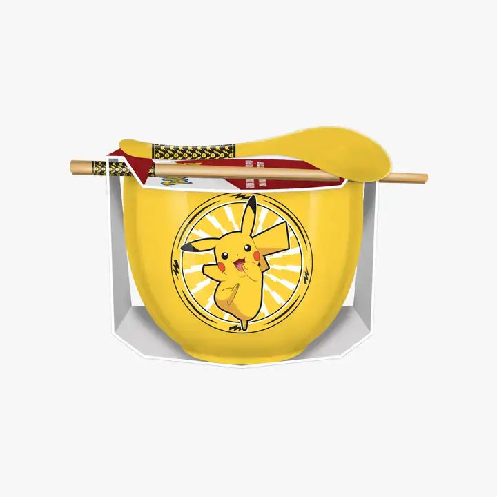 Pokémon 20oz Ramen Bowl with Chopsticks and Spoon
