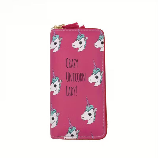 Crazy Unicorn Lady! Women's Wallet