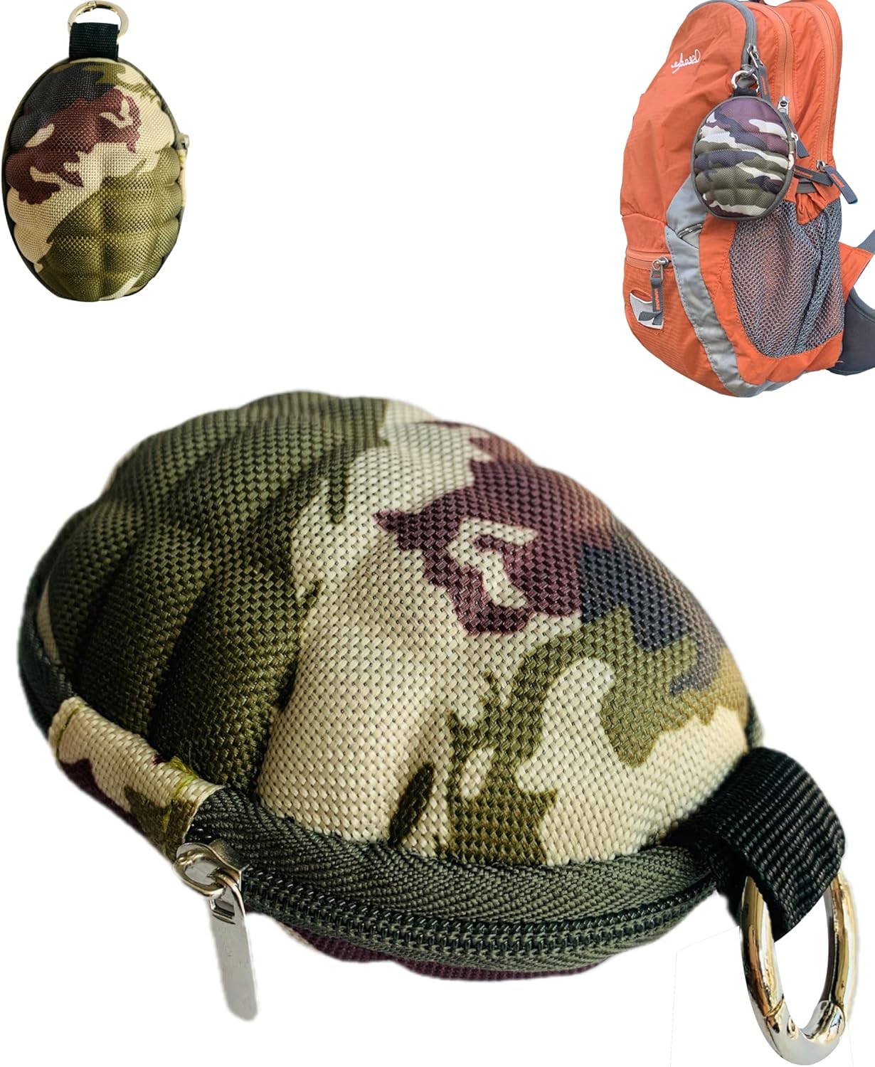 Grenade Style Key bag, Bluetooth Headset Pack,For storage keys, headphones