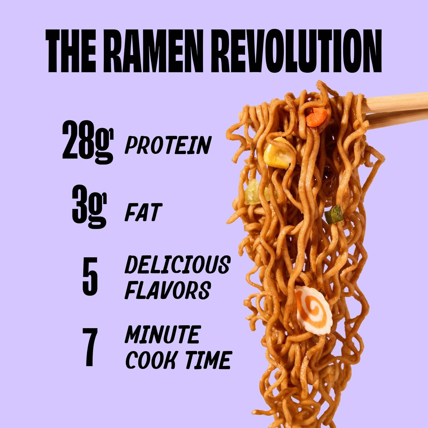 Teriyaki Chicken Stir Fry Protein Ramen