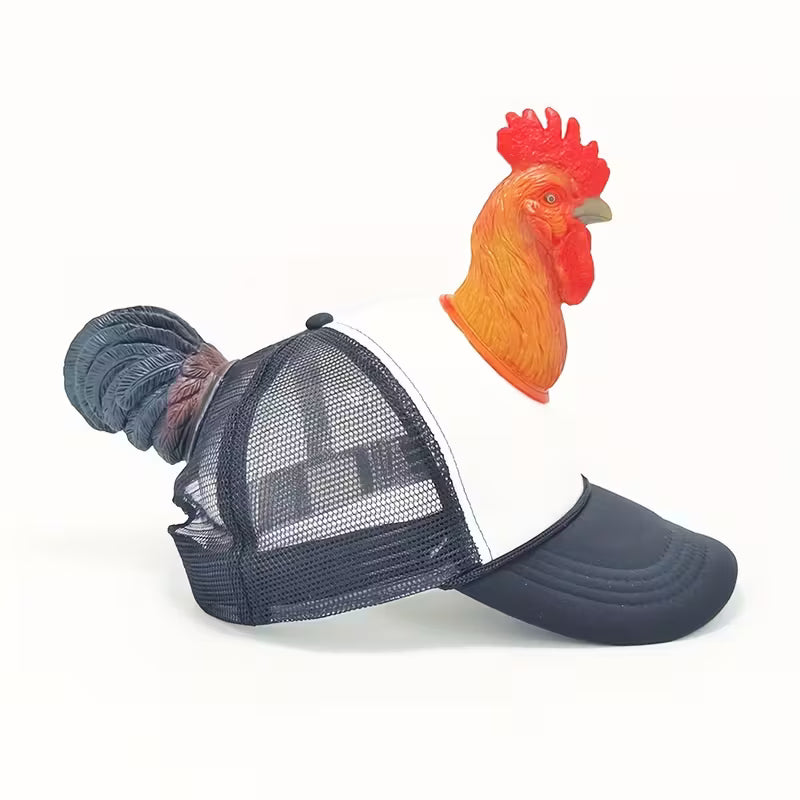 Novelty Chicken Mesh Hat