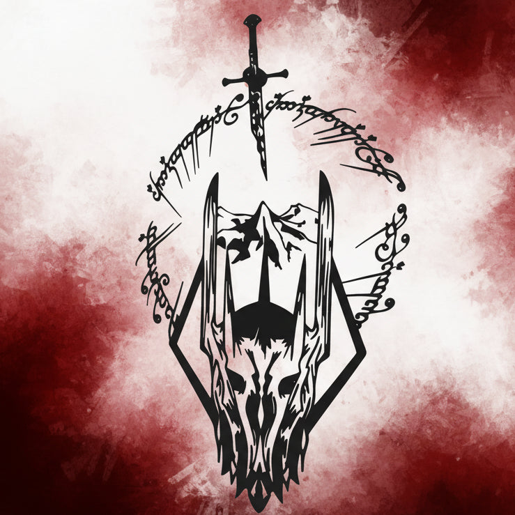 LoTR Metal Sign