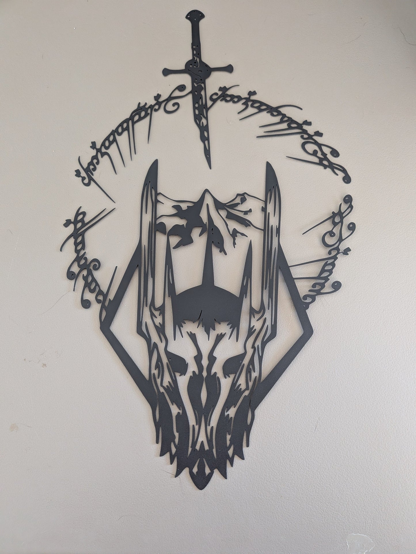 LoTR Metal Sign