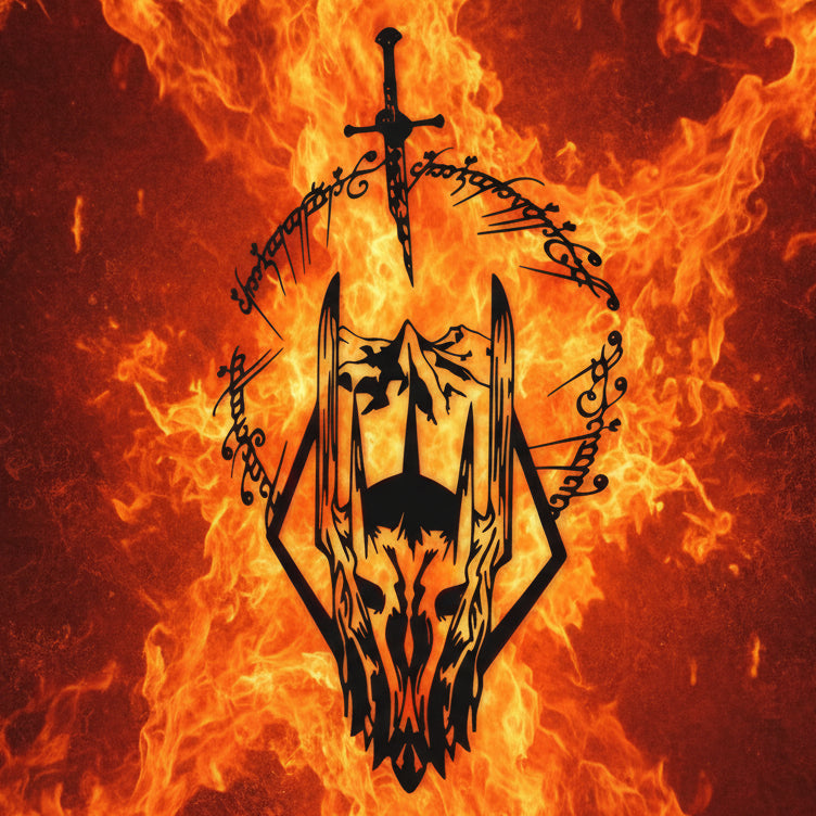 LoTR Metal Sign
