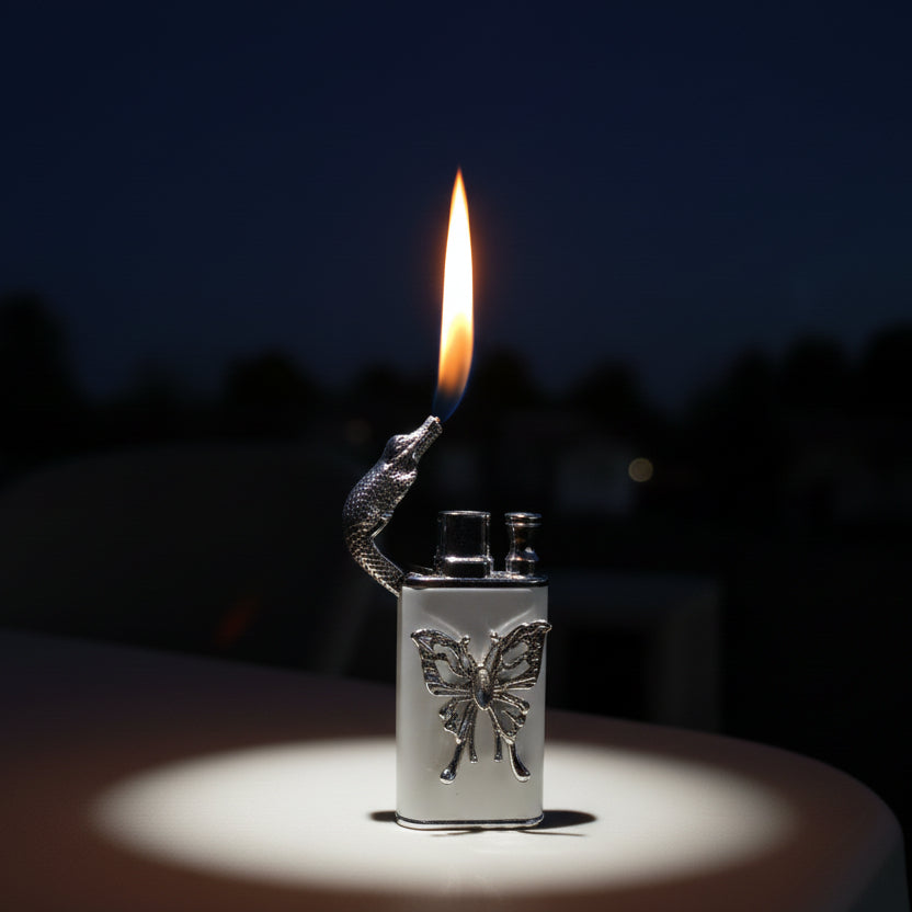 Butterfly Duel flame Lighter Butane