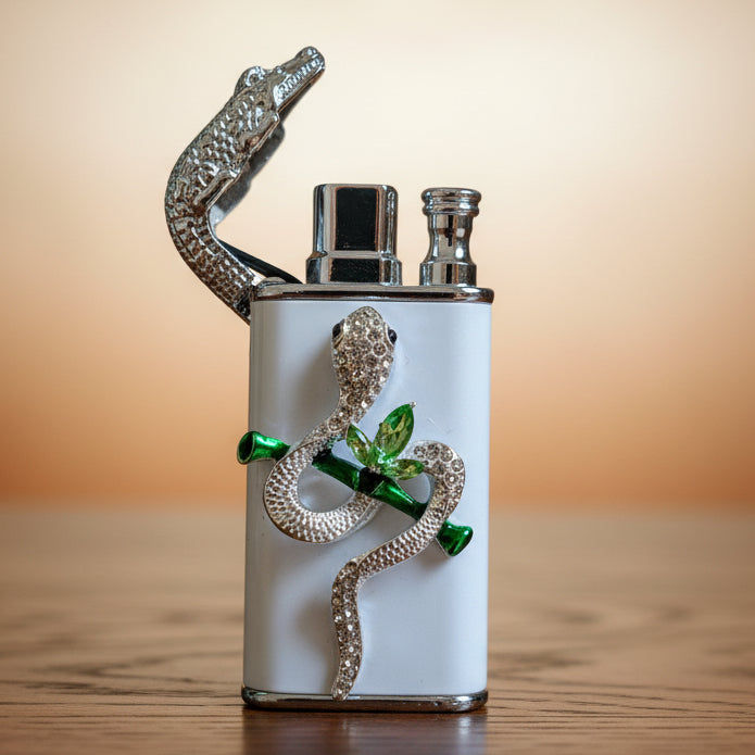 Snake Duel Flame Spitting Lighter