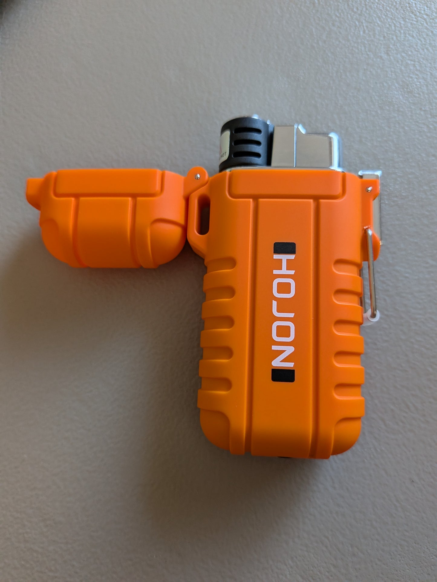 Telescopic Waterproof Butane Lighter with lanyard