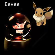 Pokemon Light Up Crystal Ball, Color Changing