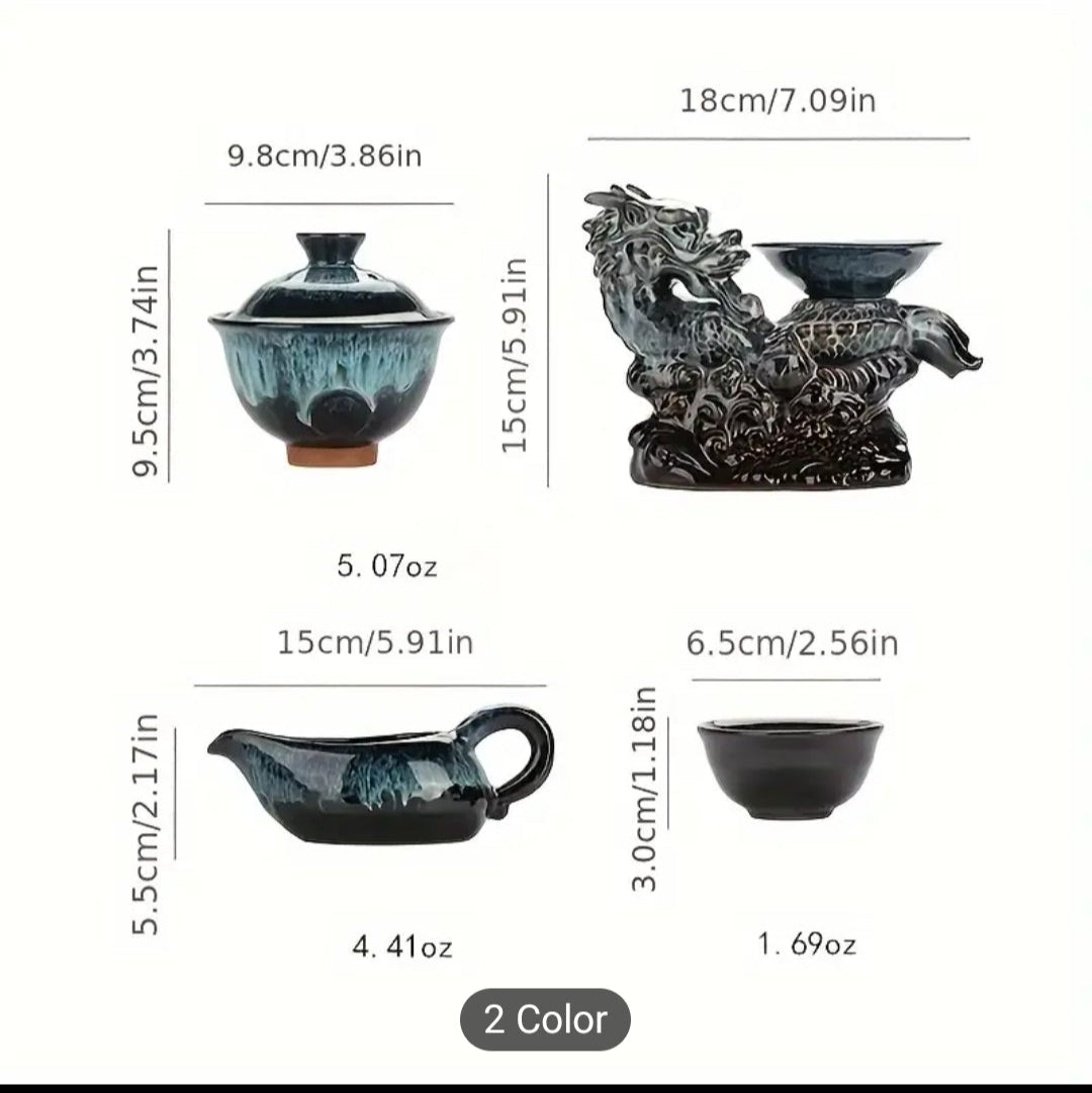 Dragon Tea Set