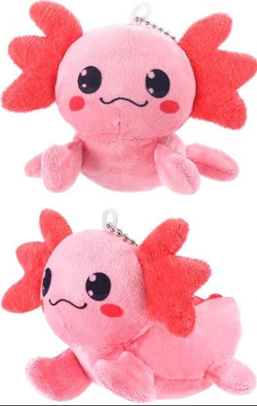Axolotl Stuffy Key Chain